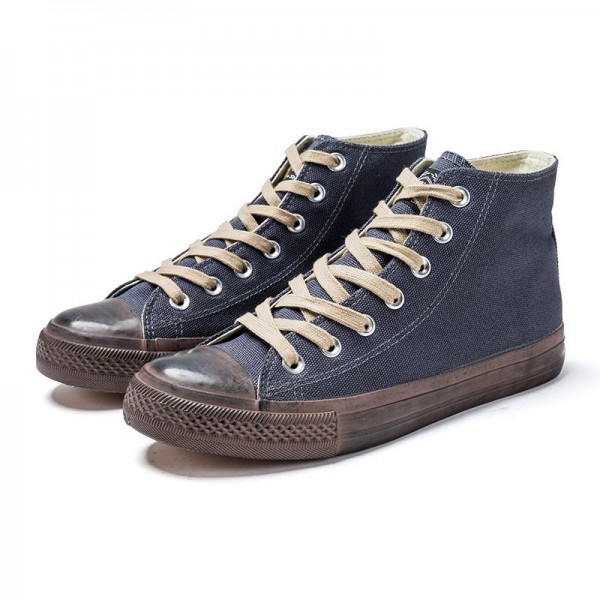 Retro Canvas Shoes Men's High Top Sneaker