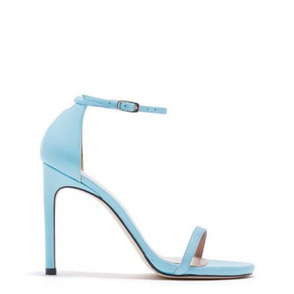 Sky Blue Ladies High Heel Fancy Sandals