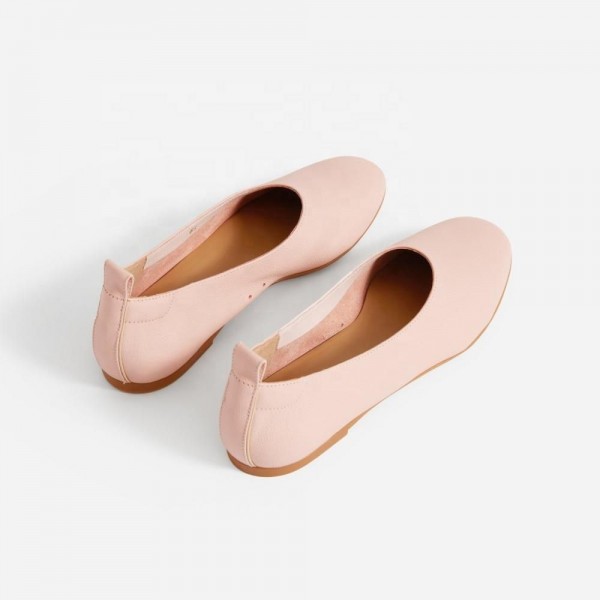 100% Authentic Shoes Ballerina Ladies Pink Flats