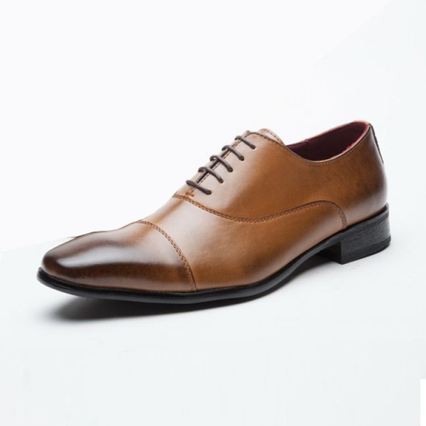 Oxford Hombres Men's Dress Shoes Business Genuine Leather Shoes Men