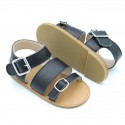 Children Summer Beach Buckle Strap Kid Hard Sole Child Sandals 