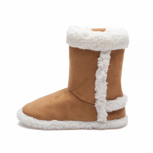 Cold Winter Days Daily Use Comfortable Sheepskin Warm Winter Knee Kids Boots For Girls