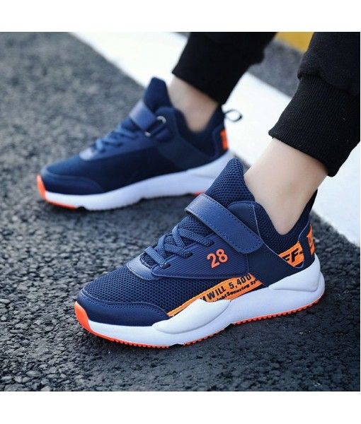Boys' shoes spring and autumn new mesh breathable children's shoes big children's running shoes light children's shoes children's shoes wholesale