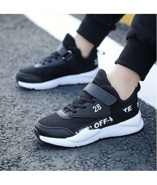 Boys' shoes spring and autumn new mesh breathable children's shoes big children's running shoes light children's shoes children's shoes wholesale