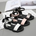 Girls' sandals 2020 new Korean summer fashion girls' shoes princess shoes children's sandals women's soft bottom Roman shoes
