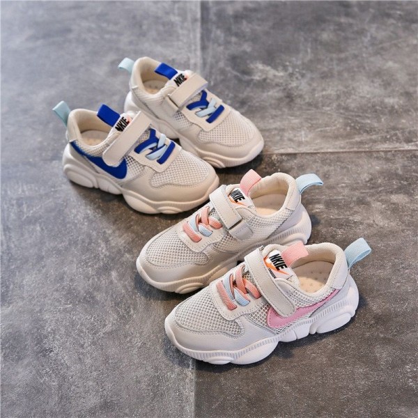 Children's shoes leather 2020 summer new children's sports shoes boy baby running shoes girl's tennis shoes