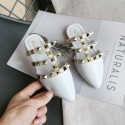 Spring and summer 2020 new little girls' slippers Roman fashion princess shoes children's sandals girls' antiskid Baotou shoes
