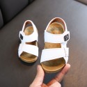 2020 summer new children's shoes children's sandals boy's sewing simple soft bottom sandals girl's Baby Beach Shoes trend
