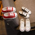 Classic children's canvas shoes breathable boys' casual board shoes girls' low top single shoes Korean baby students' fashion shoes