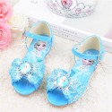 Girls' Sandals New children's princess shoes in summer 2020 soft bottom little girl fish mouth sandals ice snow shoes
