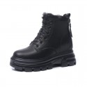Boots children 2020 new autumn shoes thick soled short boots autumn and winter British Wind inner height Martin boots Plush 