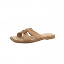 2021 summer new simple gentle leisure comfortable soft bottom lazy sandals female students wear women's sandals 