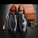 Foreign trade express Amazon eaby popular men's British retro tassel casual shoes trend men's shoes