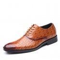 Foreign trade cross border large size shoes express Amazon wishlazada leather shoes men's British casual men's shoes