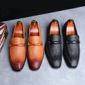 Amazon wishlazada foreign trade popular men's shoes woven tassel trendy shoes Derby shoes large business shoes