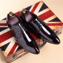 Express Amazon wishlazada bright leather men's shoes British business leather shoes foreign trade fashion shoes wholesale