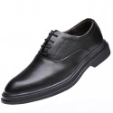 New wedding shoes, genuine leather business casual shoes, formal office men's shoes, youth dating trendy shoes, new companion shoes