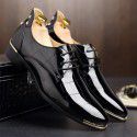 Wenzhou leather shoes men's leather shoes foreign trade large wholesale shoes men's shoes fashion shoes Amazon wishlazada