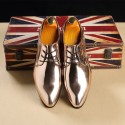 British pointed leather shoes men's fashion bright leather men's shoes foreign trade leather shoes Amazon wishlazada