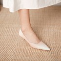 338-26 wedding shoes women's 2021 spring new Korean Sequin gradient high heels pointed shallow mouth banquet Bridesmaid single shoes