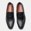 Summer new suit business men's shoes, casual pointed formal clothes, Lefu shoes and black leather shoes 