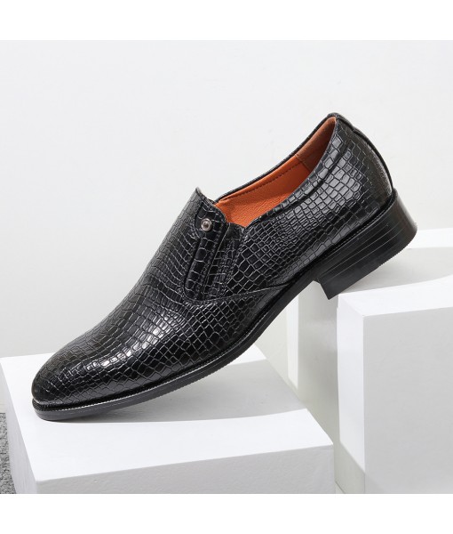 Men's business leather shoes spring form...