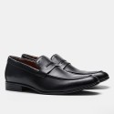 Summer new suit business men's shoes, casual pointed formal clothes, Lefu shoes and black leather shoes 