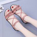 Lanyining big girl sandals 12-15 years old 2022 new summer fashion Princess sandals versatile sandals