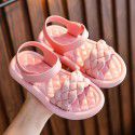 Nvbao sandals Girls Summer 2021 new children's soft bottom fashion little girl princess shoes beach open toe sandals