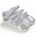 Spring and summer 0-1-year-old baby walking shoes soft sole wisp empty baby shoes lovely princess shoes summer sandals