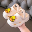Children's Baotou slippers indoor soft bottom anti-skid children's hole shoes summer cute children's beach shoes baby cool slippers