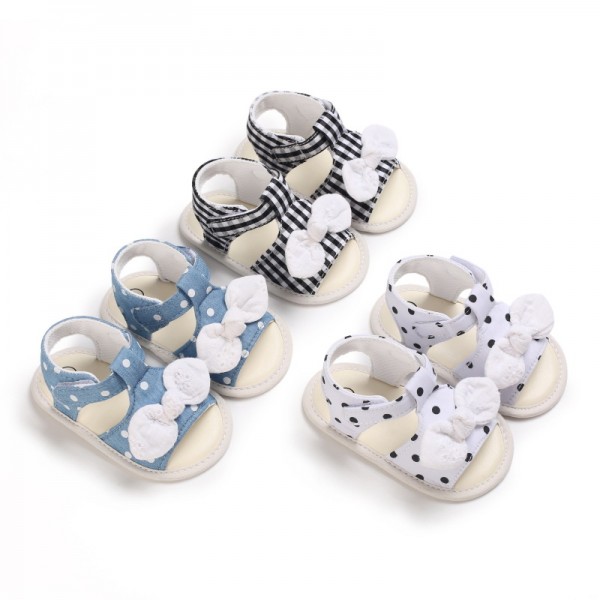 Lihaisheng summer sandals 0-1-year-old boys and girls' casual breathable soft soled walking shoes support one hair substitute