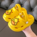 Children's Baotou slippers indoor soft bottom anti-skid children's hole shoes summer cute children's beach shoes baby cool slippers