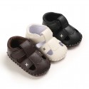 Baby shoes summer style 0-1 year old boys and girls baby shoes full rubber soled walking shoes sandals one hair substitute