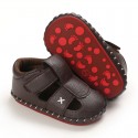 Baby shoes summer style 0-1 year old boys and girls baby shoes full rubber soled walking shoes sandals one hair substitute