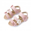 2022 clearance girls' sandals princess shoes summer Korean children's beach shoes baby shoes three flower Roman shoes tide