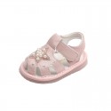 A pair of girls' sandals 2022 new children's 0-1 Princess sandals summer girls' shoes baby shoes 2