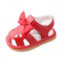 Summer baby sandals tide 0-2 years old baby shoes non slip soft sole Baotou toddler shoes princess shoes 2644