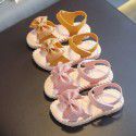 Nvbao sandals Girls Summer 2021 new children's soft bottom fashion little girl princess shoes beach open toe sandals