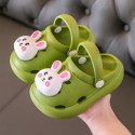 Children's Baotou slippers indoor soft bottom anti-skid children's hole shoes summer cute children's beach shoes baby cool slippers