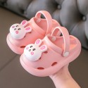 Children's Baotou slippers indoor soft bottom anti-skid children's hole shoes summer cute children's beach shoes baby cool slippers