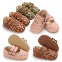 Baby walking shoes 0-1 year old summer baby sandals soft rubber soled breathable hollow newborn shoes one hair substitute