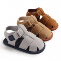 0-1 year old summer baby walking shoes Baotou soft soled sandals casual baby shoes