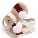 2018 new summer 0-1-year-old female baby sandals non slip baby walking shoes support a substitute