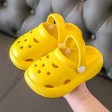 Children's Baotou slippers indoor soft bottom anti-skid children's hole shoes summer cute children's beach shoes baby cool slippers