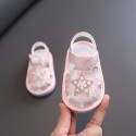 A pair of girls' sandals 2022 new children's 0-1 Princess sandals summer girls' shoes baby shoes 2