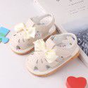 Summer baby sandals tide 0-2 years old baby shoes non slip soft sole Baotou toddler shoes princess shoes 2644