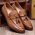 Summer men's leather shoes, casual shoes, men's leather shoes, men's shoes, one shoe, men's Lefu shoes, one hair substitute