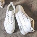 Ns-6666 high top men's shoes autumn new Korean casual men's shoes thick soled men's board shoes air force No. 1 men's shoes trend 