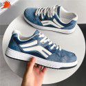 Casual shoes men's low top 2021 autumn new canvas shoes Korean version Hong Kong style fashion student men's shoes 